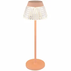 Luminaires Globo Lighting Lora Lampe à poser LED Rose, 1 lumière* Éclairage Led