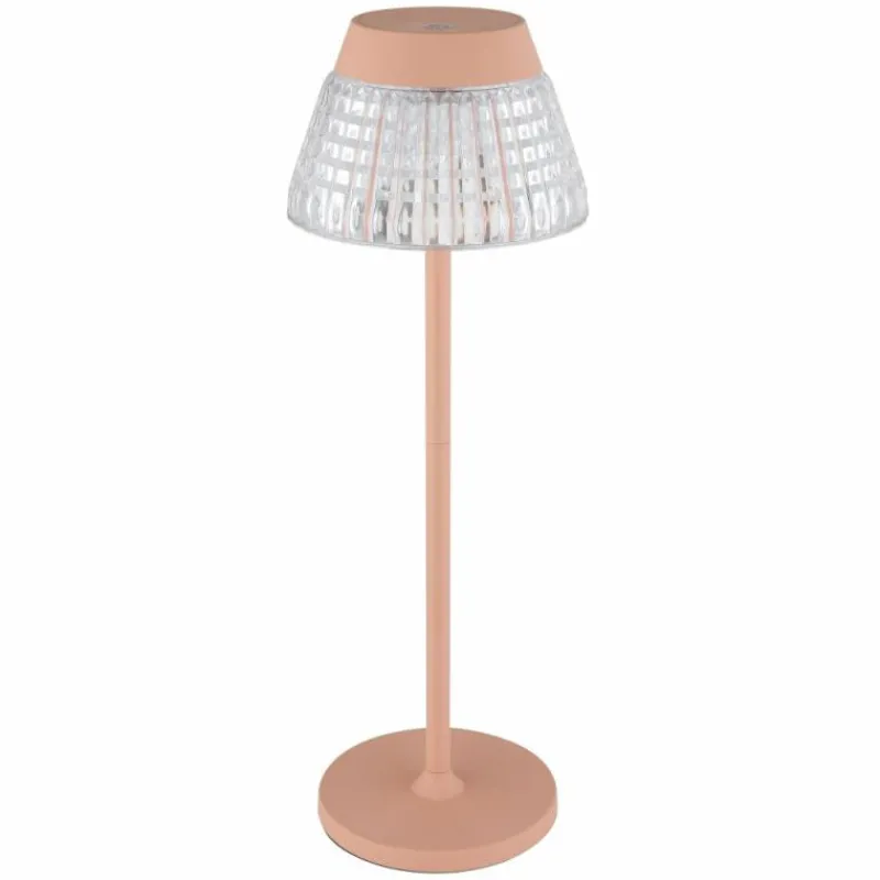 Luminaires Globo Lighting Lora Lampe à poser LED Rose, 1 lumière* Éclairage Led