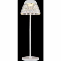 Luminaires Globo Lighting Lora Lampe à poser LED Blanc, 1 lumière* Éclairage Led