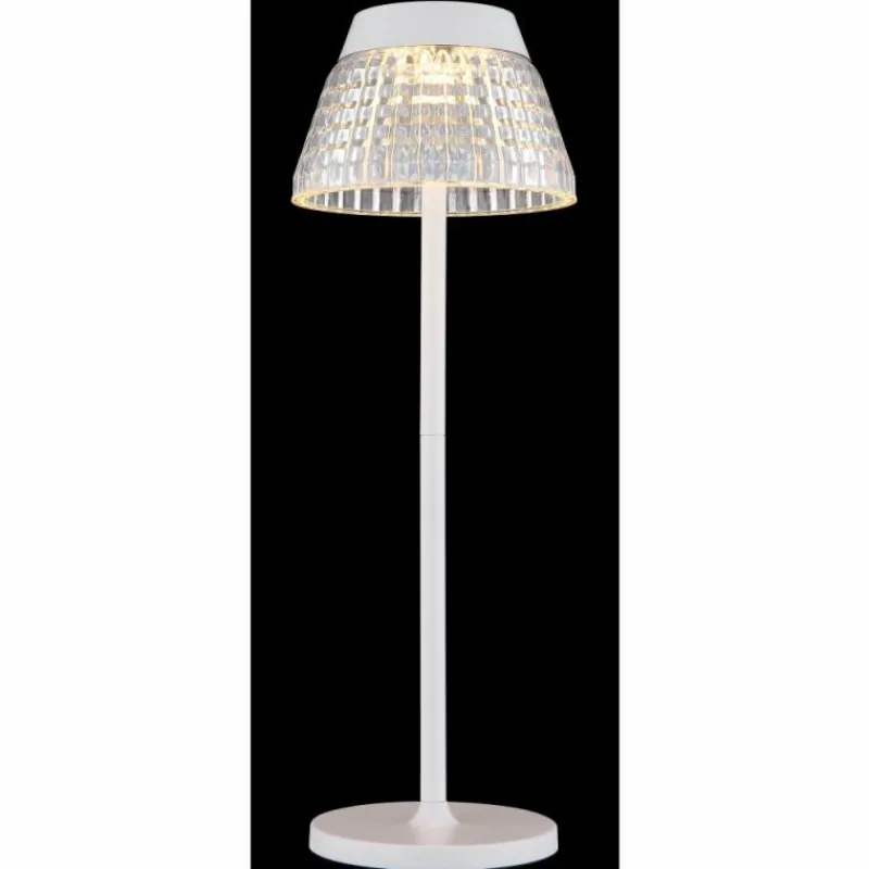 Luminaires Globo Lighting Lora Lampe à poser LED Blanc, 1 lumière* Éclairage Led