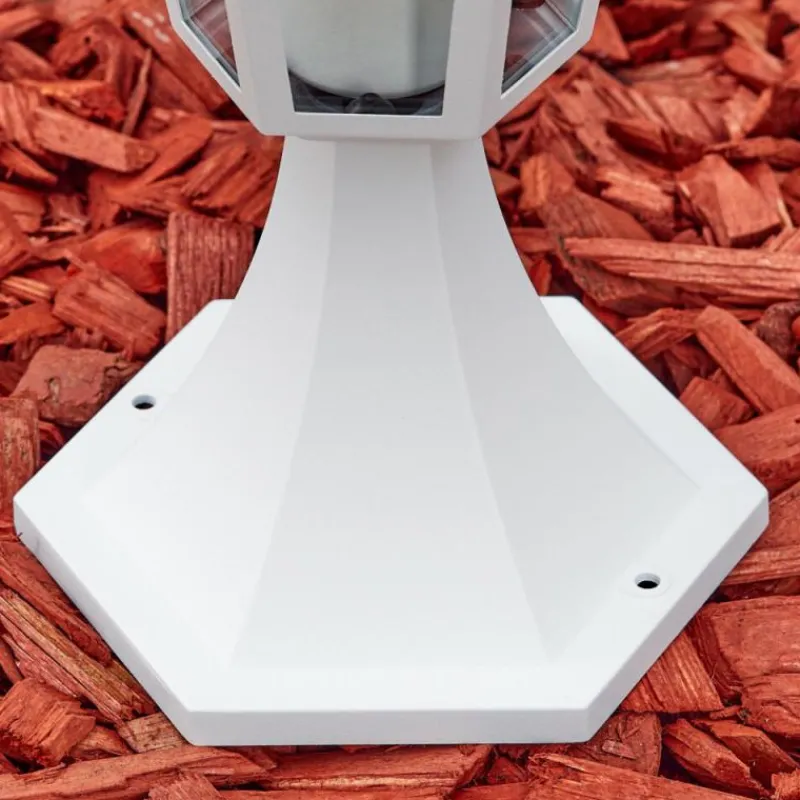 Luminaires Rustiques-hofstein Loria Borne lumineuse Blanc, 1 lumière