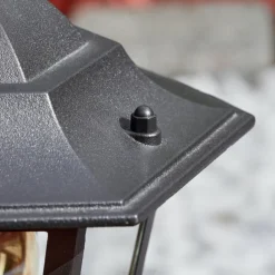 Luminaires Rustiques-hofstein Loria Borne lumineuse Noir, 1 lumière