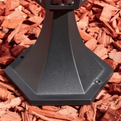 Luminaires Rustiques-hofstein Loria Borne lumineuse Noir, 1 lumière