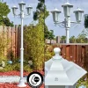 Luminaires Rustiques-hofstein Loria Luminaire extérieur, Réverbère, Eclairage de chemin Blanc, 3 lumières