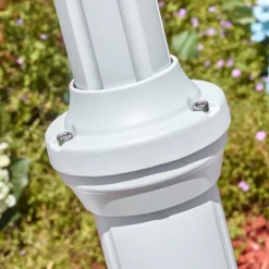 Luminaires Rustiques-hofstein Loria Luminaire extérieur, Réverbère, Eclairage de chemin Blanc, 2 lumières