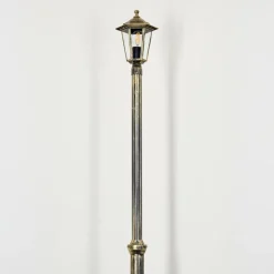 Luminaires Rustiques-hofstein Loria Réverbère, Eclairage de chemin Brun, Or, 1 lumière