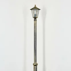 Luminaires Rustiques-hofstein Loria Réverbère, Eclairage de chemin Brun, Or, 1 lumière