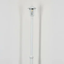 Luminaires Rustiques-hofstein Loria Réverbère, Eclairage de chemin Blanc, 1 lumière