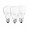 Luminaires Osram Lot de 3 E27 8,5 Watt 2700 Kelvin 806 Lumen