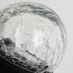 hofstein Lot de 3 lampes solaires Colognole LED Noir, 1 lumière