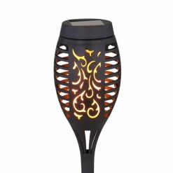 Luminaires Globo Lighting Lot de 12 lampes solaires Globo LED Noir, 12 lumières