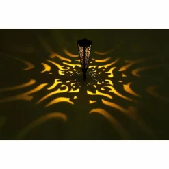 Luminaires Rustiques-Luminaires Globo Lighting Lot de 3 lampes solaires Globo SOLAR LED Noir, 1 lumière