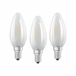 Luminaires Osram Lot de 3 Osram LED E14 4,5 Watt 2700 Kelvin 470 Lumen
