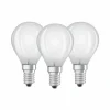 Luminaires Osram Lot de 3 Osram LED E14 4,5 Watt 2700 Kelvin 470 Lumen