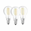 Luminaires Osram Lot de 3 Osram LED E14 4 Watt 4000 Kelvin 470 Lumen