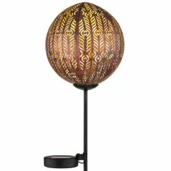 Luminaires Rustiques-Luminaires Globo Lighting Luminaire déco Globo SOLAR LED Noir, 1 lumière