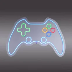 Luminaires Leuchten Direkt Luminaire déco Leuchten-Direkt NEON-GAMER LED Multicolore, 1 lumière* Éclairage Led