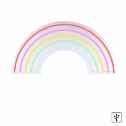 Luminaires Leuchten Direkt Luminaire déco Leuchten-Direkt NEON-RAINBOW LED Multicolore, 1 lumière* Éclairage Led