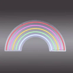 Luminaires Leuchten Direkt Luminaire déco Leuchten-Direkt NEON-RAINBOW LED Multicolore, 1 lumière* Éclairage Led