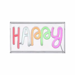 Luminaires Leuchten Direkt Luminaire déco Leuchten-Direkt NEON-HAPPY LED Transparent, 1 lumière* Éclairage Led