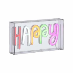 Luminaires Leuchten Direkt Luminaire déco Leuchten-Direkt NEON-HAPPY LED Transparent, 1 lumière* Éclairage Led