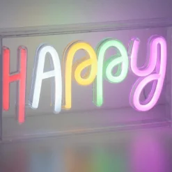 Luminaires Leuchten Direkt Luminaire déco Leuchten-Direkt NEON-HAPPY LED Transparent, 1 lumière* Éclairage Led