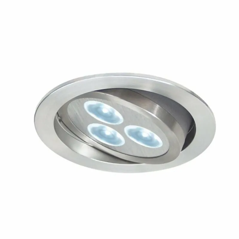 Deko Light Luminaire encastrable au plafond EV-IV LED Argenté, 1 lumière* Luminaires Encastrés