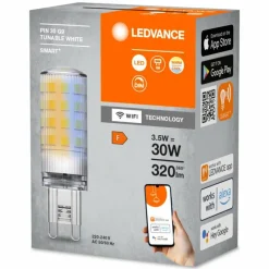 Luminaires Ledvance G9 LED 3.5 Watt blanc chaud dimmable 320 Lumen