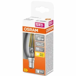 Luminaires Osram B15D LED 4 Watt blanc chaud 470 Lumen