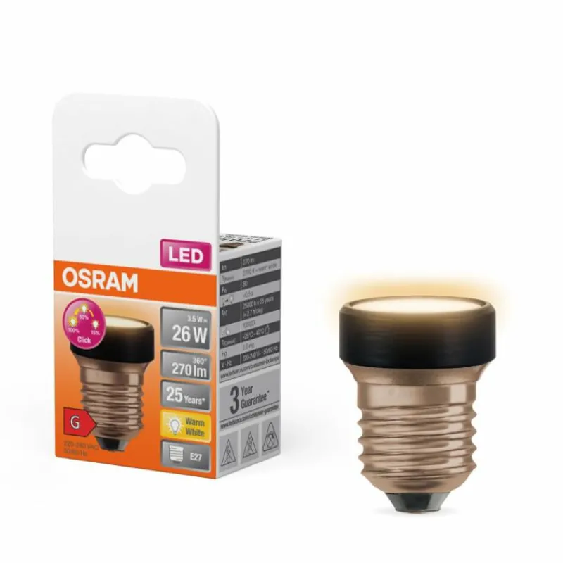 Luminaires Osram E27 3.5 Watt blanc chaud 270 Lumen