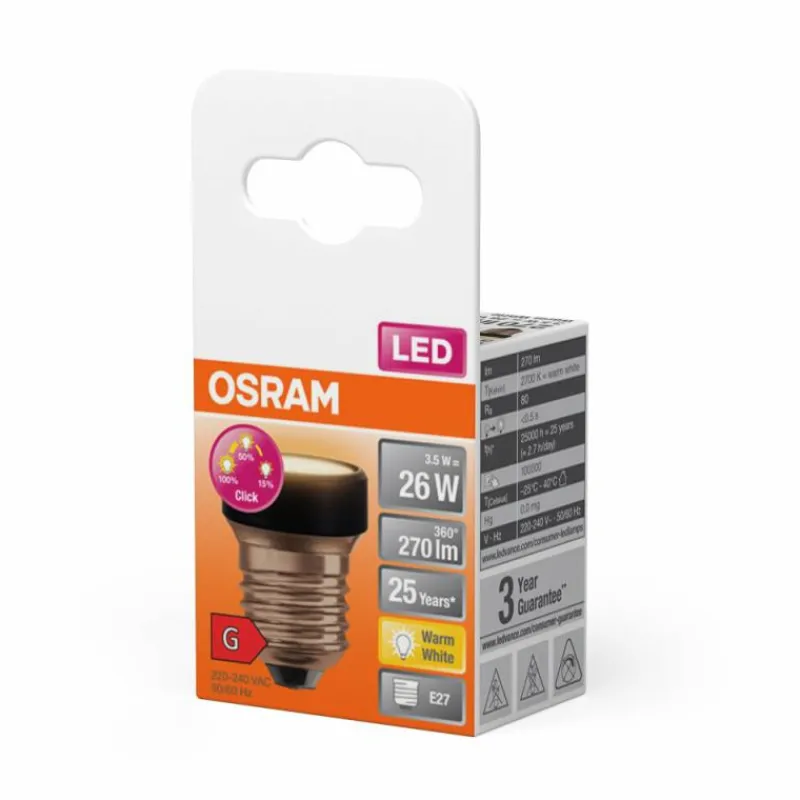 Luminaires Osram E27 3.5 Watt blanc chaud 270 Lumen