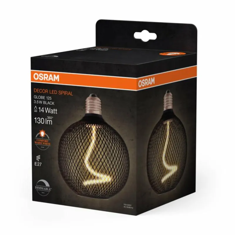 Luminaires Osram E27 3.5 Watt blanc chaud dimmable 130 Lumen