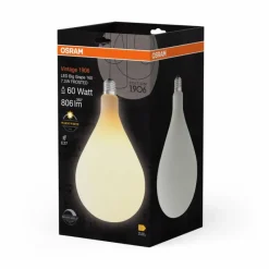 Luminaires Osram E27 7.3 Watt blanc chaud dimmable 806 Lumen