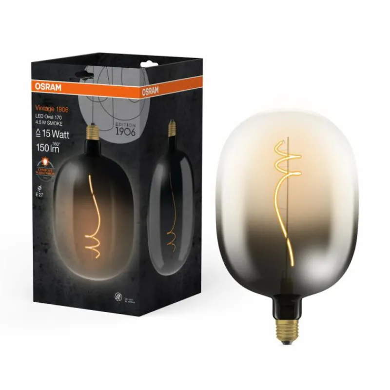 Luminaires Osram E27 4.5 Watt blanc chaud 150 Lumen