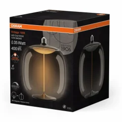 Luminaires Osram E27 12 Watt blanc chaud dimmable 400 Lumen