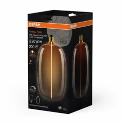 Luminaires Osram E27 4.8 Watt blanc chaud dimmable 200 Lumen