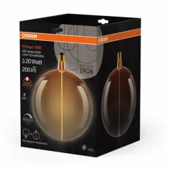 Luminaires Osram E27 4.8 Watt blanc chaud dimmable 200 Lumen