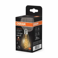 Luminaires Osram E27 8 Watt blanc chaud dimmable 806 Lumen