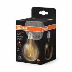 Luminaires Osram E27 4.9 Watt blanc chaud dimmable 470 Lumen
