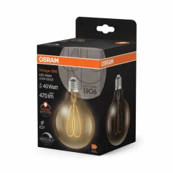 Luminaires Osram E27 4.9 Watt blanc chaud dimmable 470 Lumen