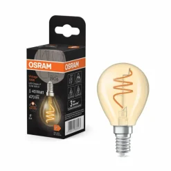 Luminaires Osram E14 4.9 Watt blanc chaud 470 Lumen
