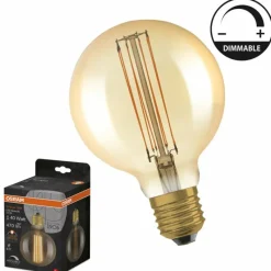 Luminaires Osram E27 5.8 Watt blanc chaud dimmable 470 Lumen
