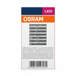 Luminaires Osram E27 LED 4.9 Watt blanc neutre 470 Lumen