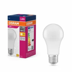 Luminaires Osram E27 LED 13 Watt blanc chaud 1521 Lumen