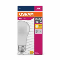 Luminaires Osram E27 LED 13 Watt blanc chaud 1521 Lumen