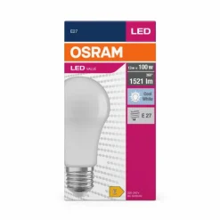 Luminaires Osram E27 LED 13 Watt blanc neutre 1521 Lumen