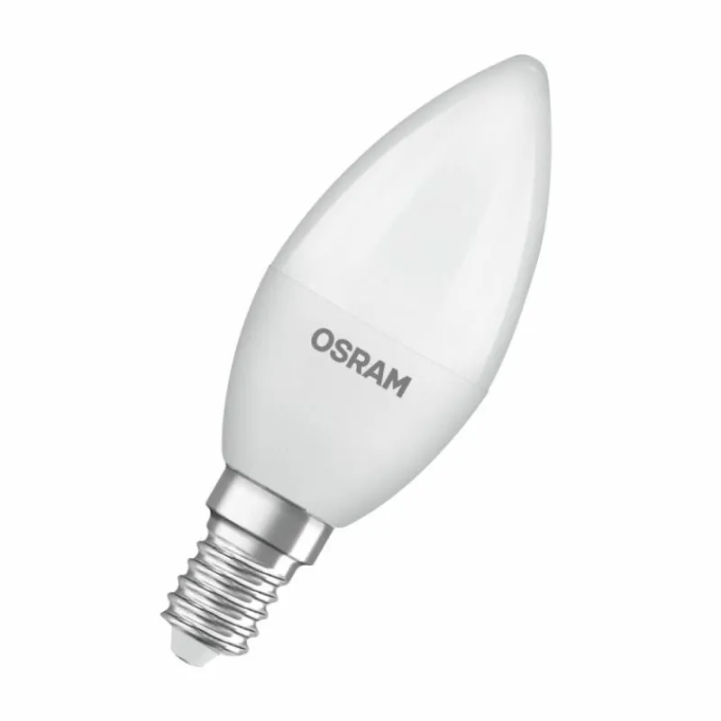 Luminaires Osram E14 LED 4.9 Watt blanc chaud 470 Lumen
