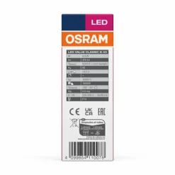 Luminaires Osram E14 LED 4.9 Watt blanc lumière du jour 470 Lumen