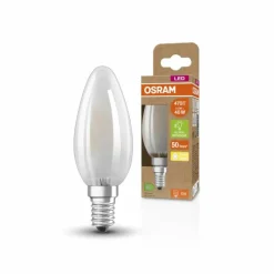 Luminaires Osram E14 LED 2.5 Watt blanc chaud 470 Lumen
