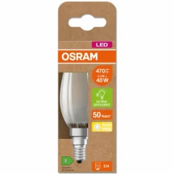 Luminaires Osram E14 LED 2.5 Watt blanc chaud 470 Lumen